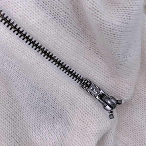 Ella Moss leopard print sweater angora & wool blend size small - Picture 6 of 6